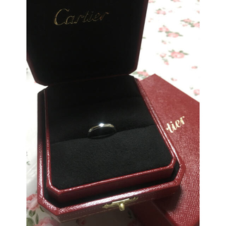 カルティエ(Cartier)の カルティエ pt950 46 1Pダイヤ(リング(指輪))