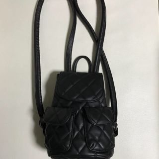 スライ(SLY)のSLY リュック ブラック SLY QUILTING MINI SACK(リュック/バックパック)