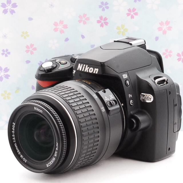 ☆スマホに楽々転送♬大人気！Nikon D40X レンズセット☆スグ使える入門セット♪