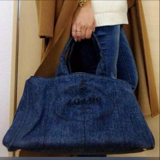 PRADA????カナパ denim