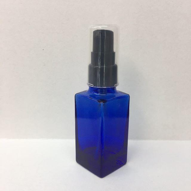 特価 10本ｾｯﾄ 新品 角形 遮光瓶 ｺﾊﾞﾙﾄ ﾎﾟﾝﾌﾟ 容器 30ml コスメ/美容のリラクゼーション(エッセンシャルオイル（精油）)の商品写真