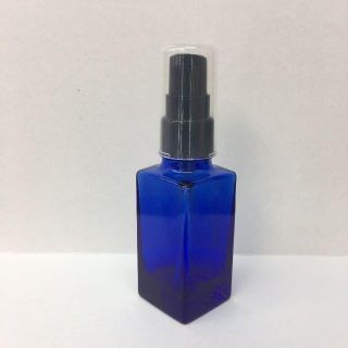 特価 10本ｾｯﾄ 新品 角形 遮光瓶 ｺﾊﾞﾙﾄ ﾎﾟﾝﾌﾟ 容器 30ml(エッセンシャルオイル（精油）)