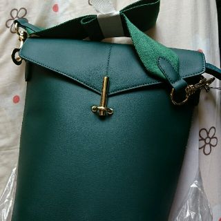 【新品未使用】DRWCYS リアルファー バッグ キャメル
