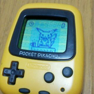 ポケモン(ポケモン)のポケットピカチュウ　モノクロ　(歩数計)(その他)