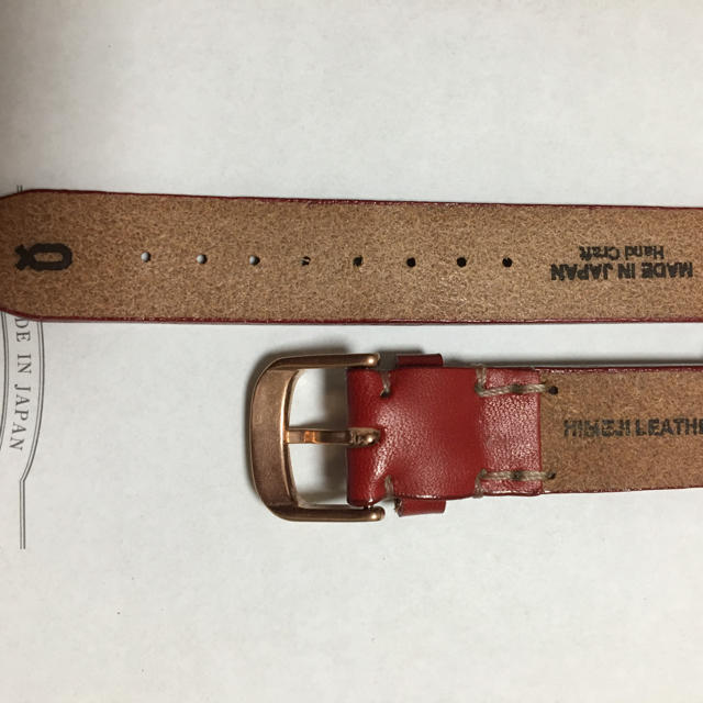KNOT(ノット)のknot 姫路レザー ストラップ  レディースのファッション小物(腕時計)の商品写真