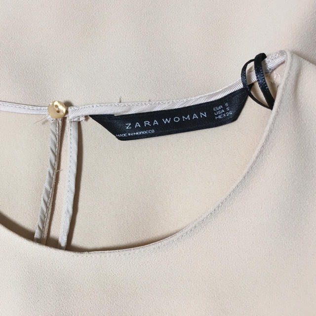 ZARA(ザラ)のザラ ZARA ブラウス 半袖  レディースのトップス(シャツ/ブラウス(半袖/袖なし))の商品写真