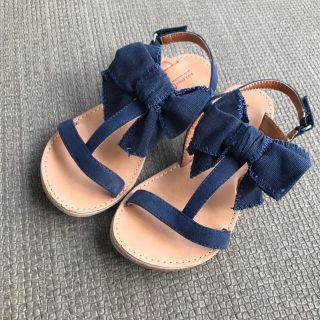 ザラキッズ(ZARA KIDS)のZARA サンダル 27  16.8㎝(サンダル)