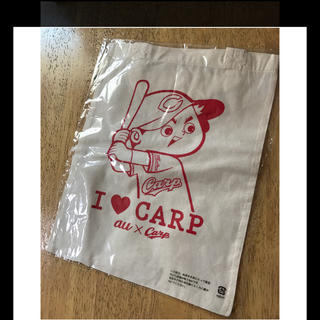 非売品！カープ×au♡トートバッグ 新品(トートバッグ)