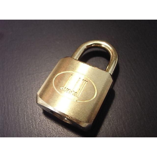 Dunhill(ダンヒル)のダンヒル Dunhill 南京錠 パドロック 鍵付き メンズのバッグ(ボストンバッグ)の商品写真