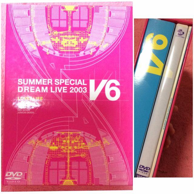 売り切り 初回盤 V6 SUMMER SPECIAL LIVE 2003 DVD