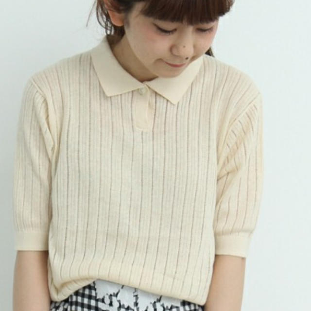 PAR ICI(パーリッシィ)のparici summerknit レディースのトップス(ポロシャツ)の商品写真