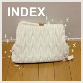 インデックス(INDEX)のがまぐちBAG♡(ハンドバッグ)