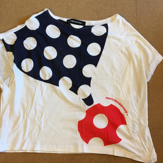 mercibeaucoup(メルシーボークー)のmercibeaucoup, Tシャツ  レディースのトップス(Tシャツ(半袖/袖なし))の商品写真