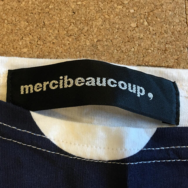 mercibeaucoup(メルシーボークー)のmercibeaucoup, Tシャツ  レディースのトップス(Tシャツ(半袖/袖なし))の商品写真