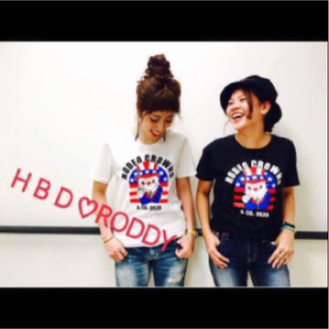 RODEO CROWNS(ロデオクラウンズ)の新タグ♡ロデオクラウンズ★バースデーTシャツ★送料込み レディースのトップス(Tシャツ(半袖/袖なし))の商品写真