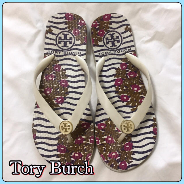 Tory Burch(トリーバーチ)のTory Burch☆ビーチサンダル*サイズ7(24) レディースの靴/シューズ(サンダル)の商品写真