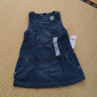 ベビーギャップ(babyGAP)の新品　デニムワンピース90(ワンピース)