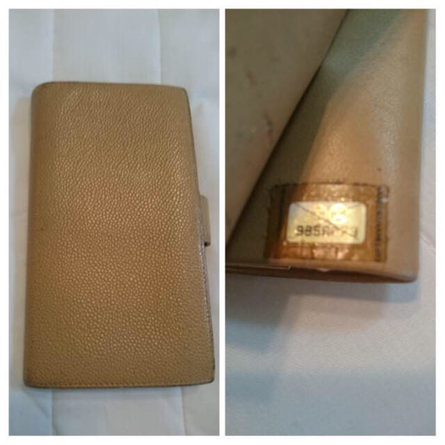CHANEL(シャネル)のシャネル キャビアスキン 長財布 ベージュ レディースのファッション小物(財布)の商品写真