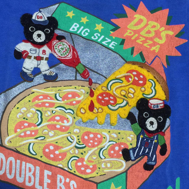 DOUBLE.B(ダブルビー)のダブルB ピザTシャツ キッズ/ベビー/マタニティのキッズ服男の子用(90cm~)(Tシャツ/カットソー)の商品写真