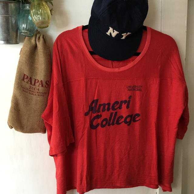 AMERICANA(アメリカーナ)のAMERICANA アメリカーナTシャツ レディースのトップス(Tシャツ(半袖/袖なし))の商品写真