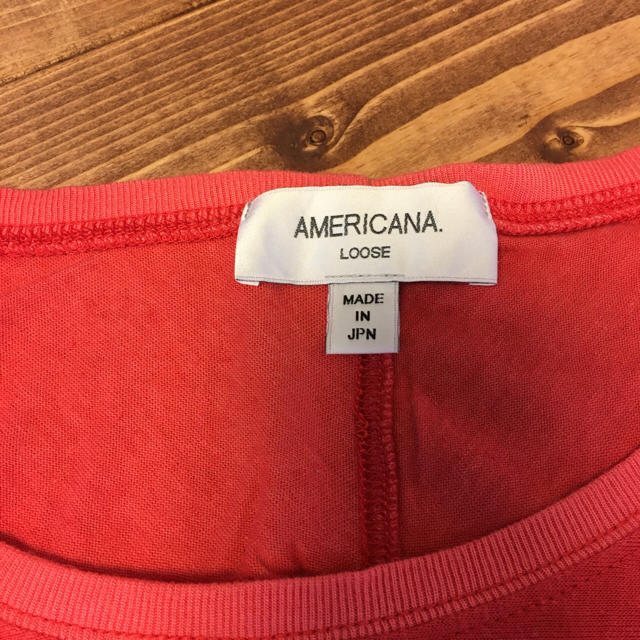 AMERICANA(アメリカーナ)のAMERICANA アメリカーナTシャツ レディースのトップス(Tシャツ(半袖/袖なし))の商品写真