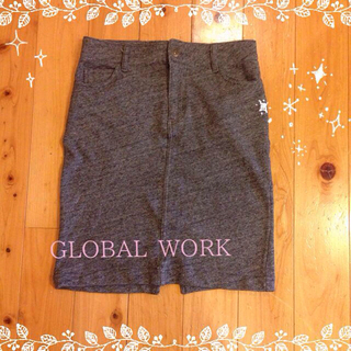 グローバルワーク(GLOBAL WORK)のGLOBAL WORK♡タイトスカート(ひざ丈スカート)