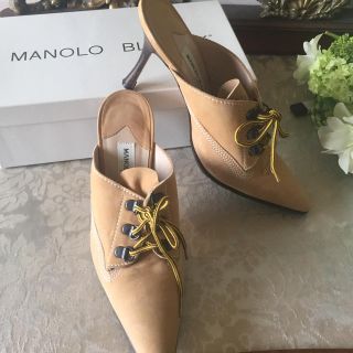 マノロブラニク(MANOLO BLAHNIK)のマノロ♪ミュール(ミュール)