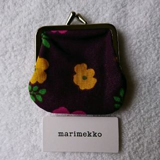 マリメッコ(marimekko)のマリメッコ  がま口  ミニ(コインケース)