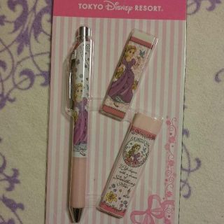 ディズニー(Disney)の【新品】ラプンツェル　TDR限定　文房具セット(ペン/マーカー)