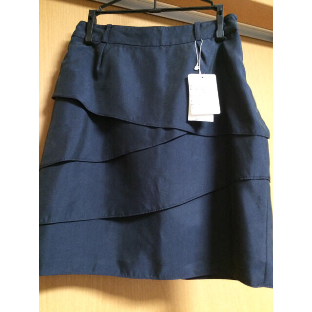 PROPORTION BODY DRESSING(プロポーションボディドレッシング)のプロポーションボディドレッシングの紺スカート レディースのスカート(ミニスカート)の商品写真