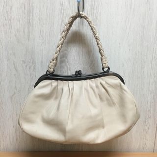 ランバン(LANVIN)の【LANVIN collection】定価20万ほど 本革 がま口 バッグ(ハンドバッグ)