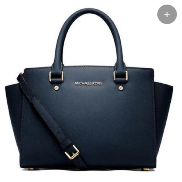 Michael Kors(マイケルコース)の美品 マイケルコース トートバッグ ネイビー レディースのバッグ(ショルダーバッグ)の商品写真