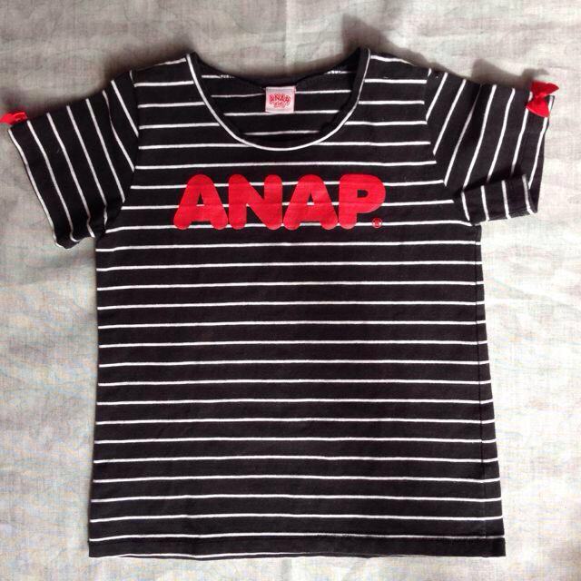 ANAP Kids(アナップキッズ)の【ANAP】Tシャツ 120 キッズ/ベビー/マタニティのキッズ服女の子用(90cm~)(その他)の商品写真