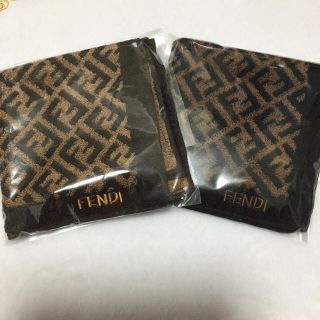 フェンディ(FENDI)のフェンディハンドタオル二枚セット(ハンカチ)