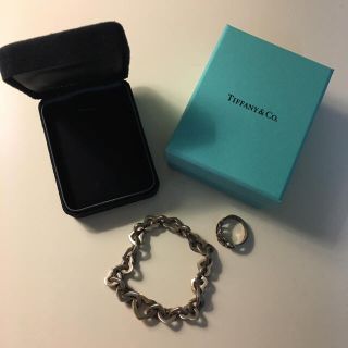 ティファニー(Tiffany & Co.)のティファニーのブレスレットとリングのセット(ブレスレット/バングル)