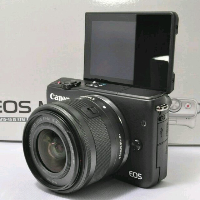 新品！！♥️canon eos m10 レンズキット♥️Wi-Fi搭載機！カメラ