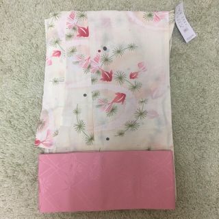 新品タグ付き♡金魚柄浴衣 帯 セット(浴衣)