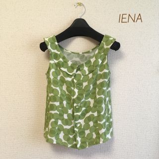 イエナ(IENA)のIENA  * ノースリーブ柄トップス(カットソー(半袖/袖なし))