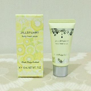 ジルスチュアート(JILLSTUART)の新品＊フルーティフレッシュ　スクラブ(洗顔料)