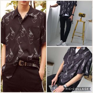 日本未入荷❤️ ユニセックス 13month風 ピストル柄シャツの通販