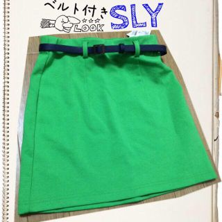 スライ(SLY)の【未着用】SLY♡ミニスカート(ミニスカート)