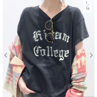 アパルトモンドゥーズィエムクラス(L'Appartement DEUXIEME CLASSE)の☆REMI RELIEF LOGO Tシャツ(Tシャツ(半袖/袖なし))