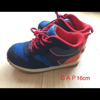 ギャップキッズ(GAP Kids)の【美品！】GAP キッズシューズ 16cm(スニーカー)