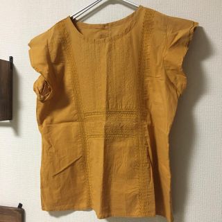 ダブルクローゼット(w closet)のw closet 同色刺繍ブラウス(シャツ/ブラウス(半袖/袖なし))