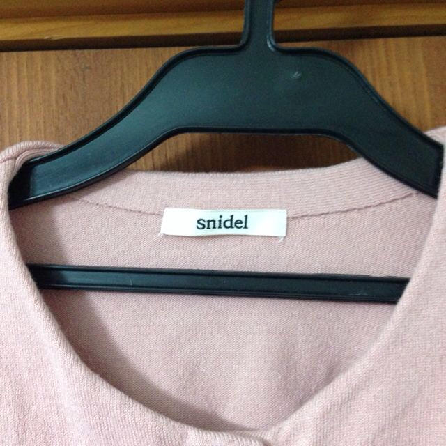 SNIDEL(スナイデル)のスナイデル★ピンクショートボレロ レディースのトップス(カーディガン)の商品写真