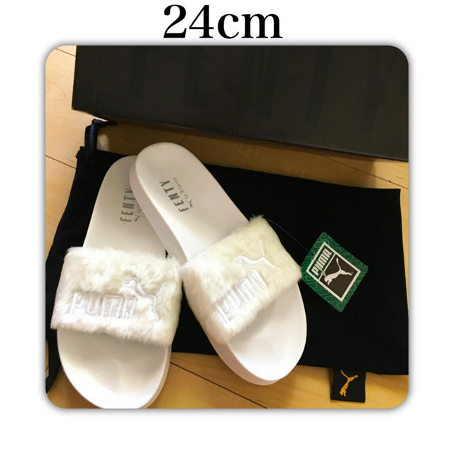 PUMA(プーマ)のプーマ ファーサンダル❤️24cm レディースの靴/シューズ(サンダル)の商品写真