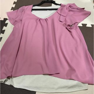 プロポーションボディドレッシング(PROPORTION BODY DRESSING)の肩リボン⭐️トップス(Tシャツ(半袖/袖なし))