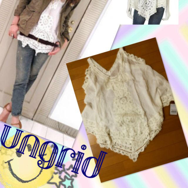 Ungrid(アングリッド)のungrid♡バテンタックチュニック レディースのトップス(チュニック)の商品写真