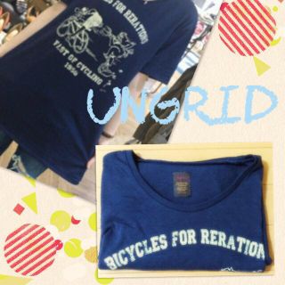 アングリッド(Ungrid)のungrid♡BICYCLESTシャツ(Tシャツ(半袖/袖なし))