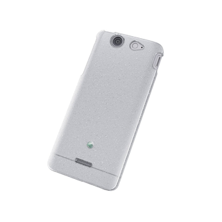 エレコム(ELECOM)のdocomo Xperia SX (SO-05D)用シェルカバー ラメクリア(Androidケース)